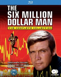 SXI MILLION DOLLAR MAN Blu-ray box artwork