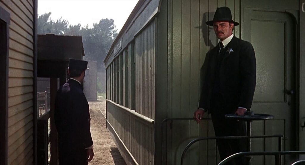 John Saxon in DEATH OF A GUNFIGHTER