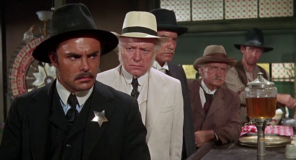 John Saxon in DEATH OF A GUNFIGHTER