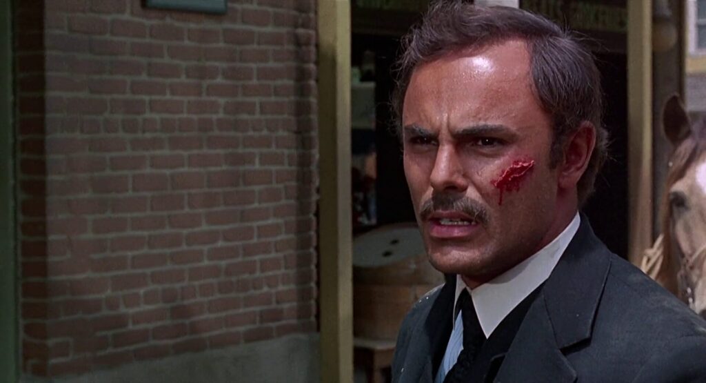 John Saxon in DEATH OF A GUNFIGHTER